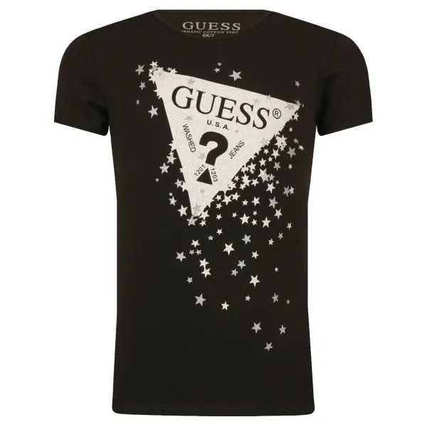 

Футболка стандартного кроя Guess, черный