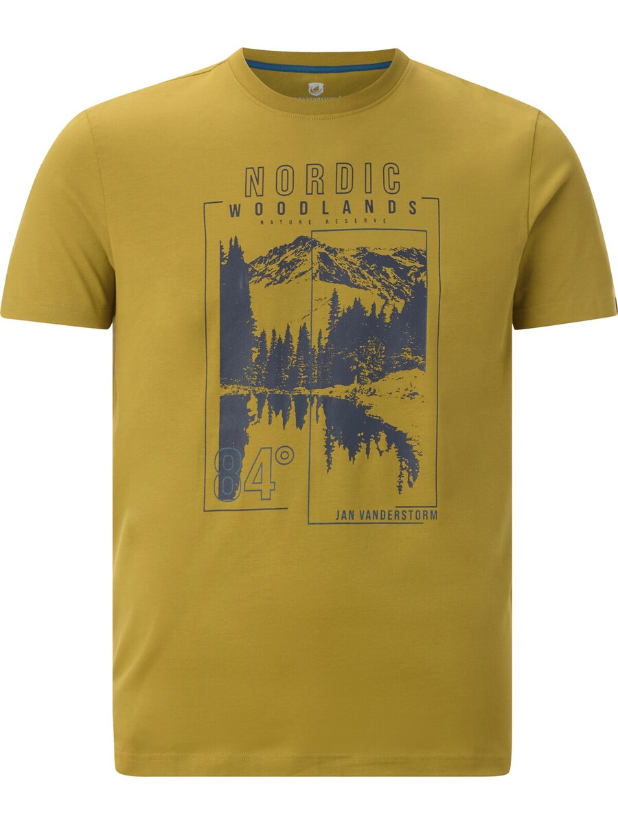 

Футболка Jan Vanderstorm Magnusvik, Mustard