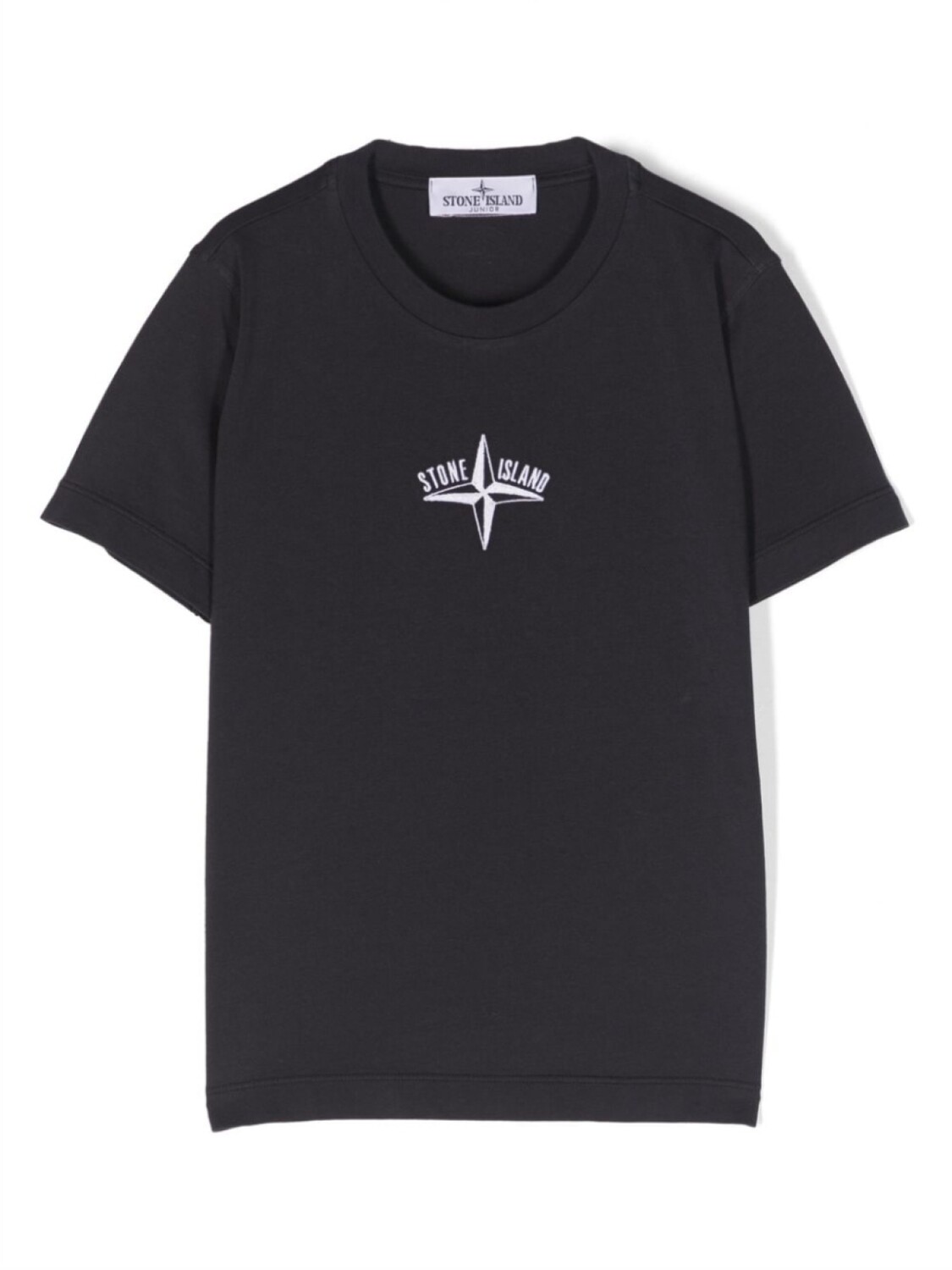 

Stone Island Junior футболка с логотипом Compass, синий