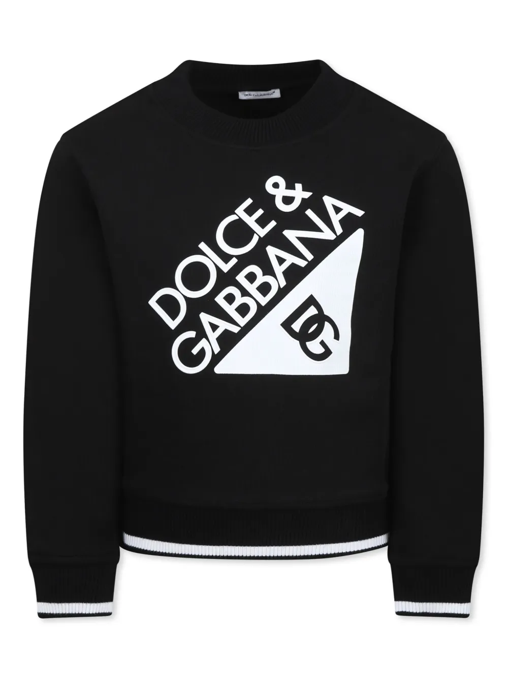 

Толстовка с логотипом Dolce & Gabbana Kids, черный