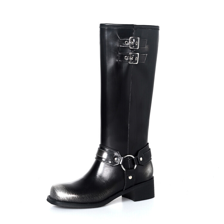 

Сапоги женские Su Yanjiao, цвет Black Fleece-lined