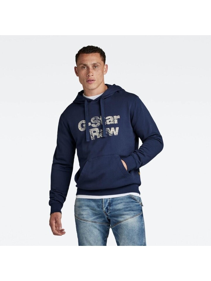 

Толстовка G-Star Raw Sweatshirt, цвет sartho blue