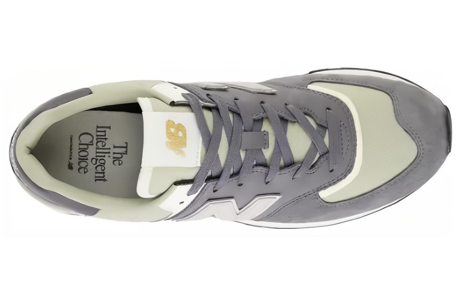 Кроссовки New Balance 574 Legacy Grey, Белый Серый — фото 4