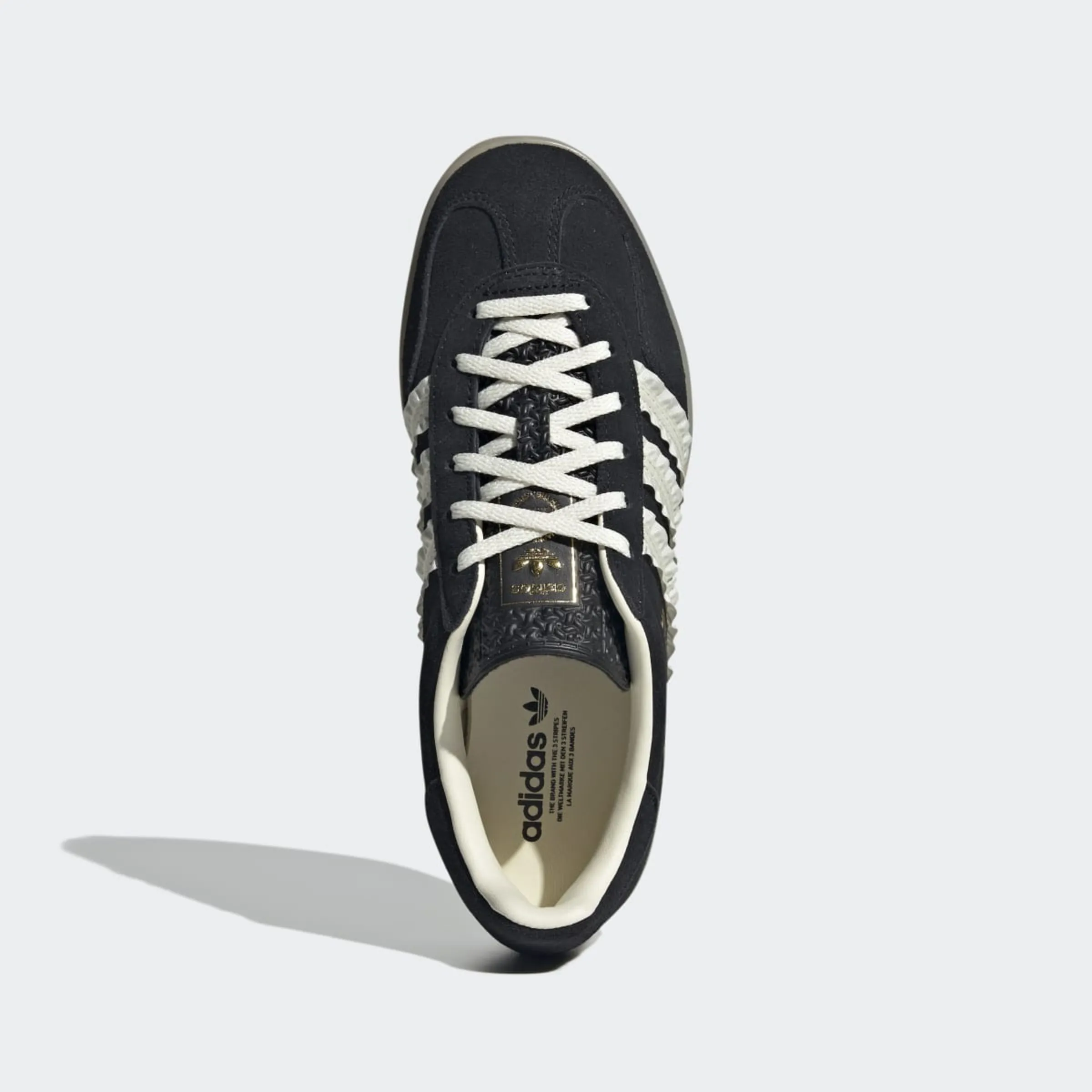 Женские повседневные кроссовки Gazelle Adidas, черный — фото 3