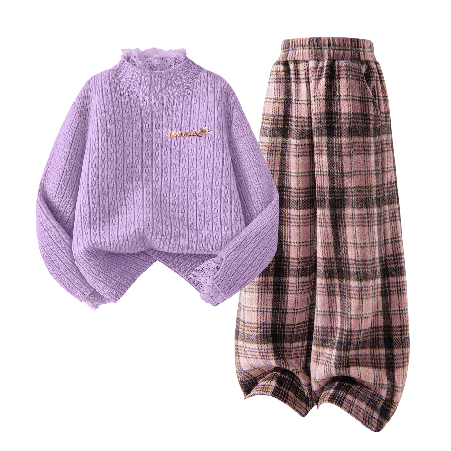 

Детский спортивный комплект Casual Sportswear 2 Piece Set Disney, розовый