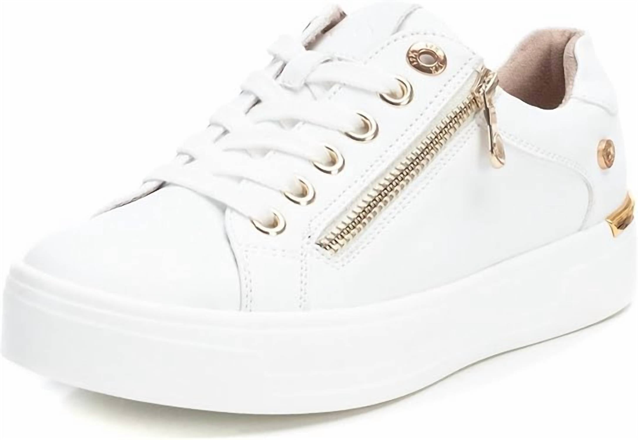Женские кроссовки Trainer белого цвета Xti — фото 2