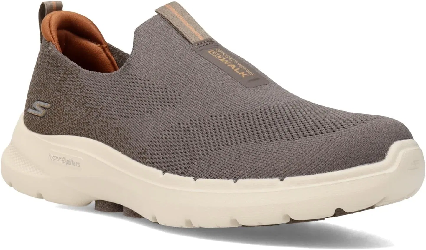 Кроссовки Skechers Herren Go Walk 6, Taupe — фото 4