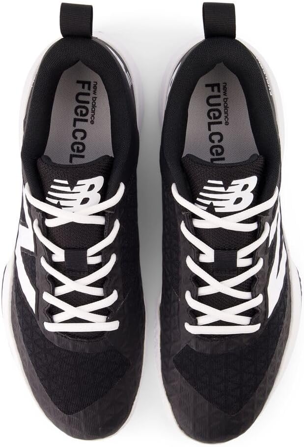 Мужские бутсы New Balance FuelCell 4040 V8 для травы, белый/черный — фото 4