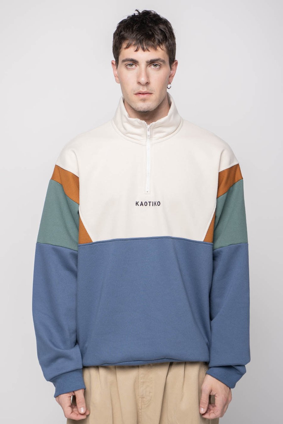 

Толстовка Kaotiko CREW ARTHUR UNISEX, Bonet/Tabacco/Heura/Black