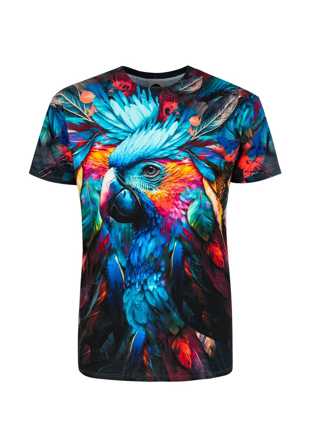

Принт на футболке COLORFUL BIRD Mr. GUGU & Miss GO, синий