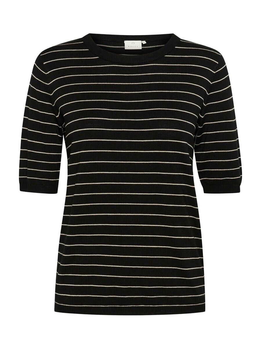 

Тонкий вязаный свитер Kaffe Sweater Lizza, черный