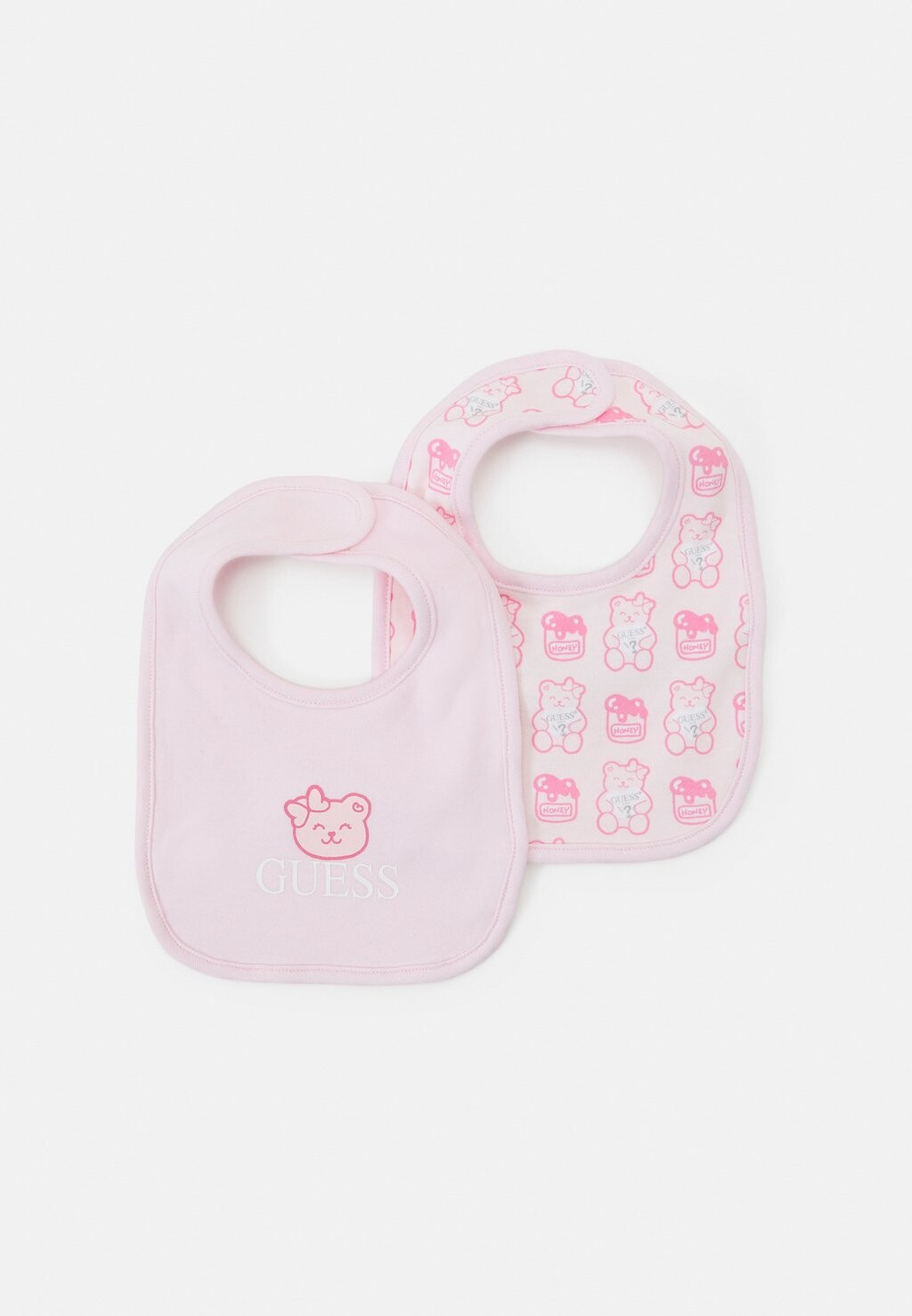

Нагрудник BIB UNISEX 2 PACK Guess, цвет ballet pink