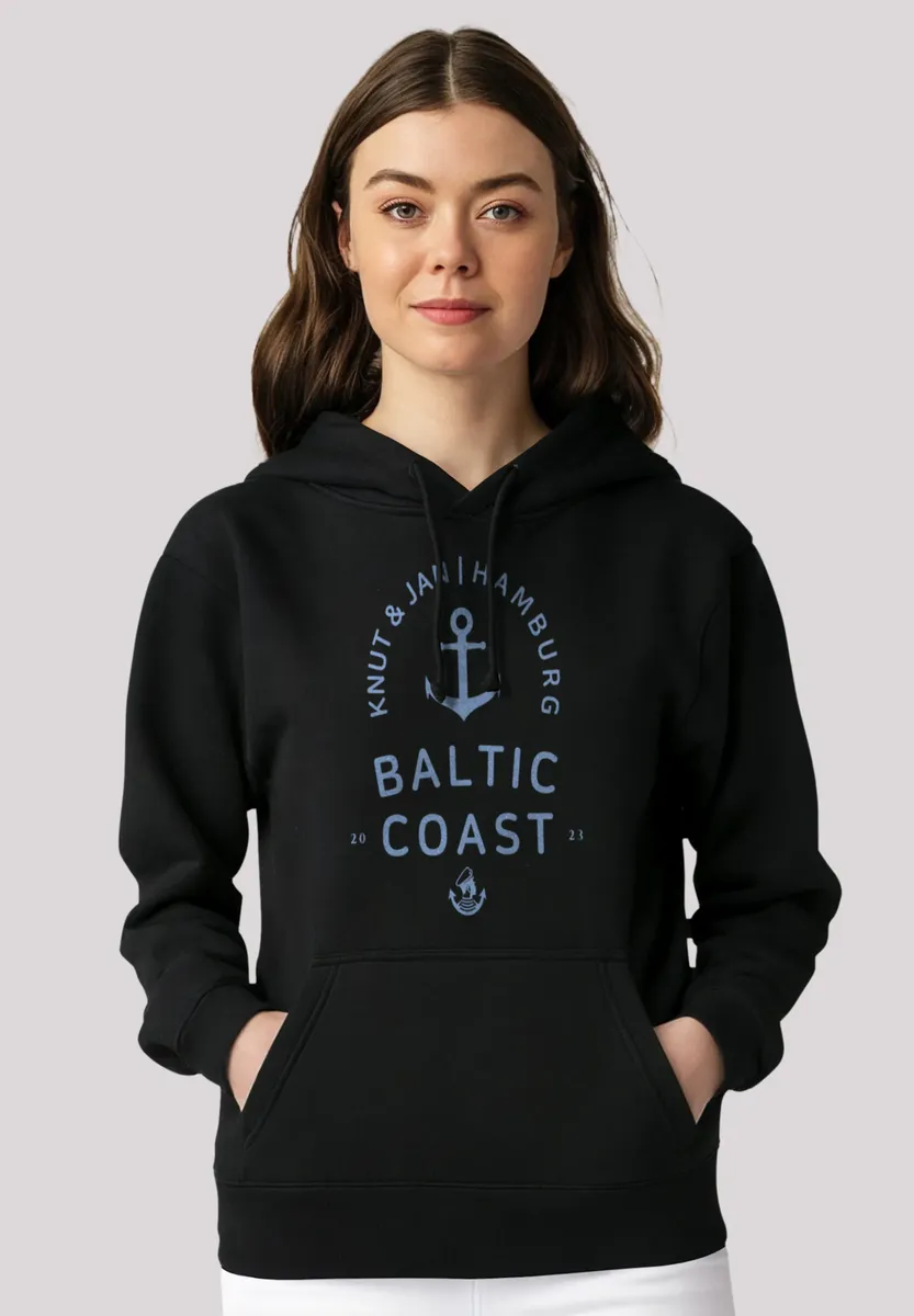 

Толстовка F4NT4STIC "Baltic Sea Logo Knut & Jan Hamburg", премиум качество, черный