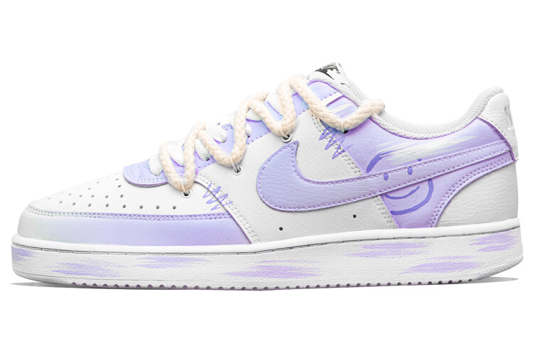 

Кроссовки Nike Court Vision 1 Skateboarding Shoes Men Low-top Purple, фиолетовый