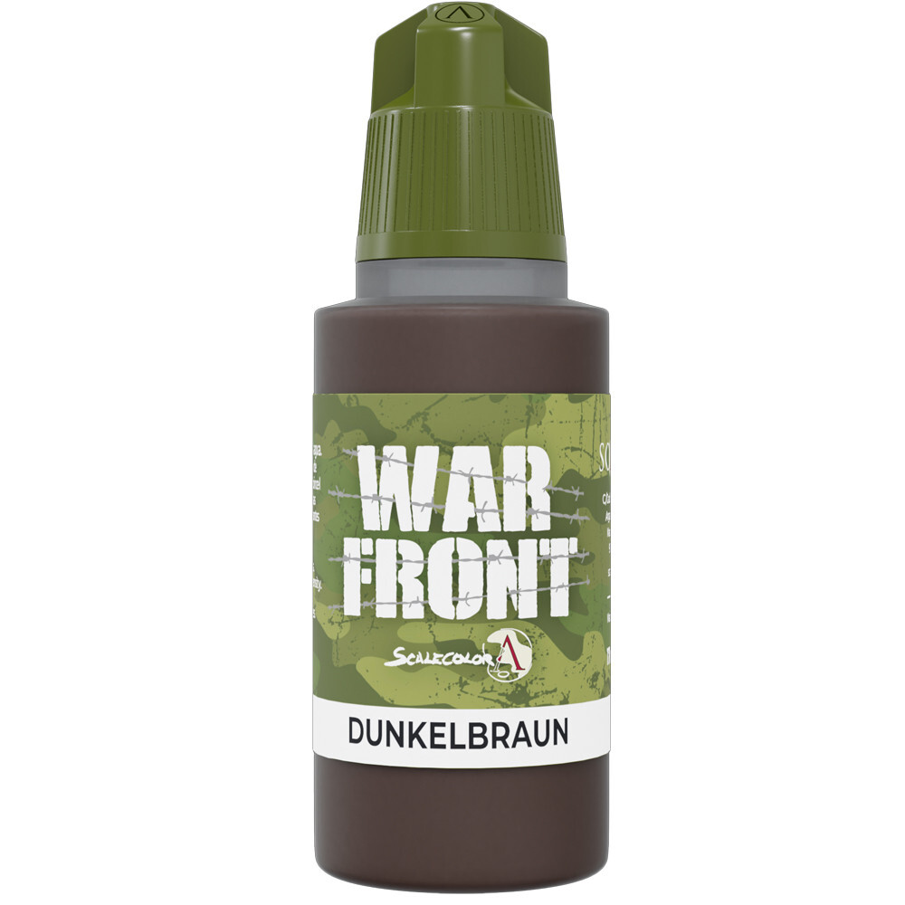 

Аксессуары Scale 75 USA War Front Paint: Dunkelbraun (17ml)