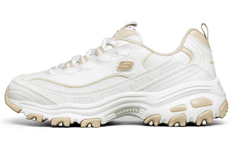 

Кроссовки Skechers D'Lites 1.0 Chunky Sneakers Women's Low-Top Natural