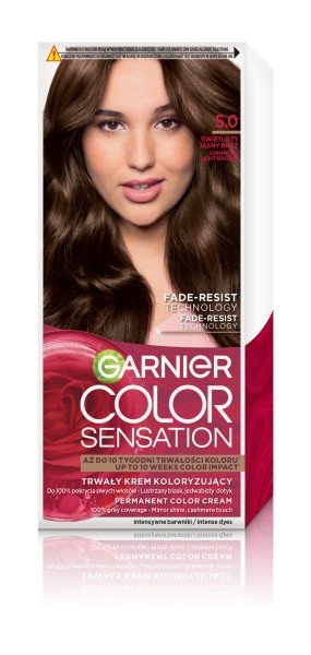 

Краска для волос Garnier Color Sensation Luminous Light Brown 5.0