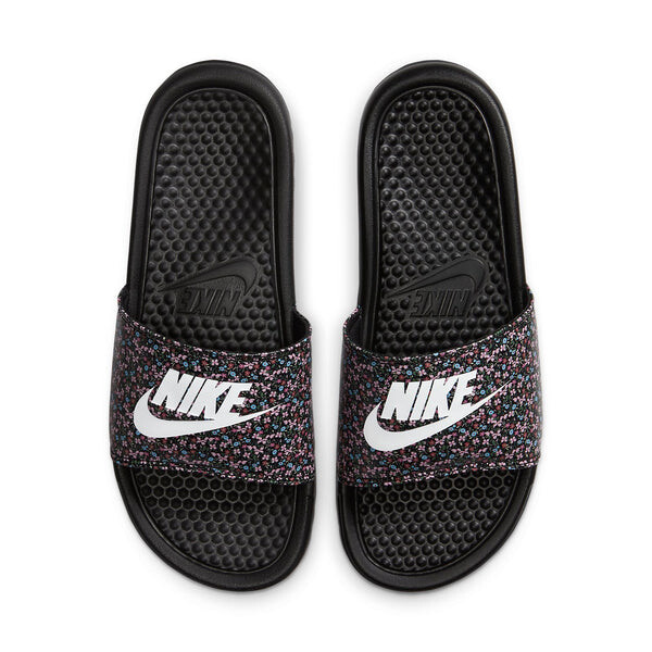 Тапочки benassi jdi sandal black Nike, черный — фото 3