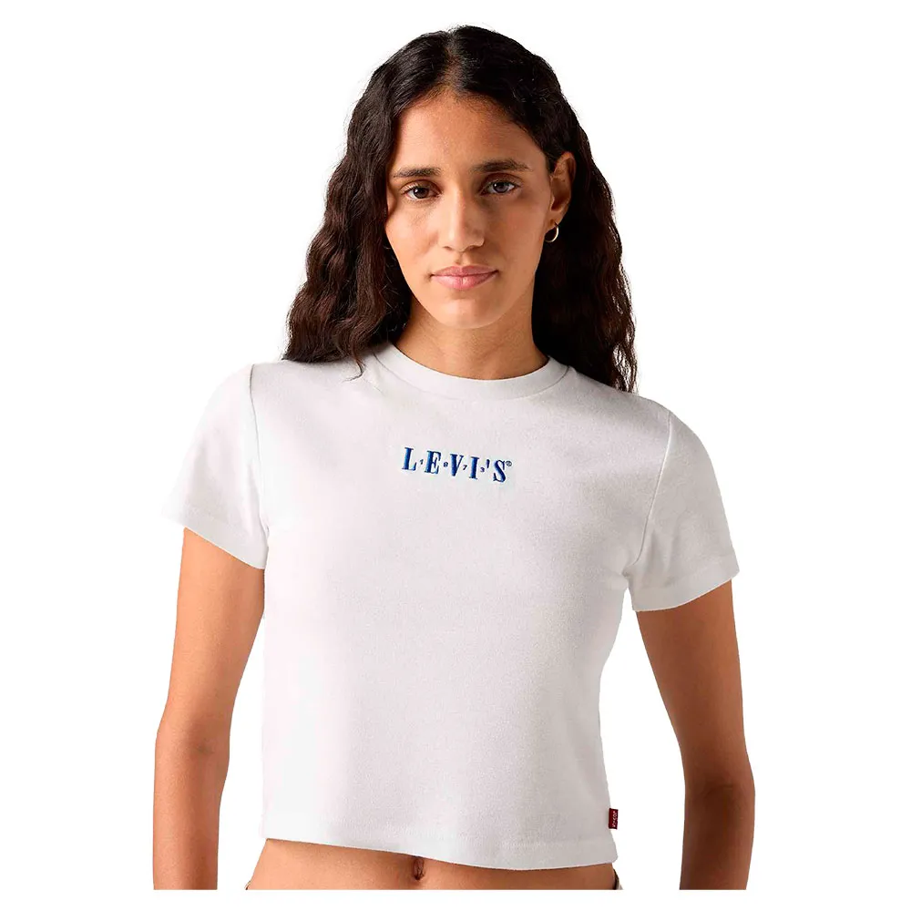 Футболка с коротким рукавом Levi's Gr Essential Sporty, белый — фото 3