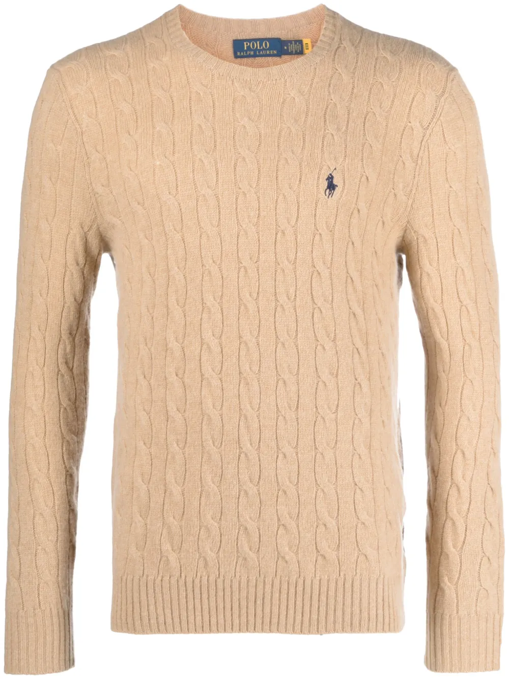 

Джемпер с логотипом Polo Pony POLO RALPH LAUREN, коричневый