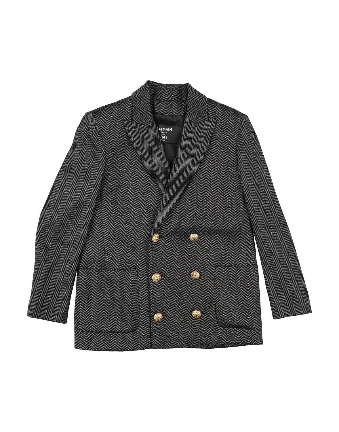

Блейзер для мальчиков Balmain, черный