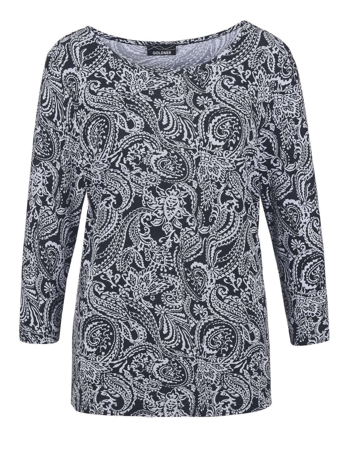 

Goldner Лонгслив в светло-сером и черном цвете