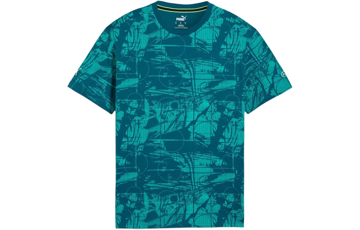 

Мужская футболка Puma, цвет Blue