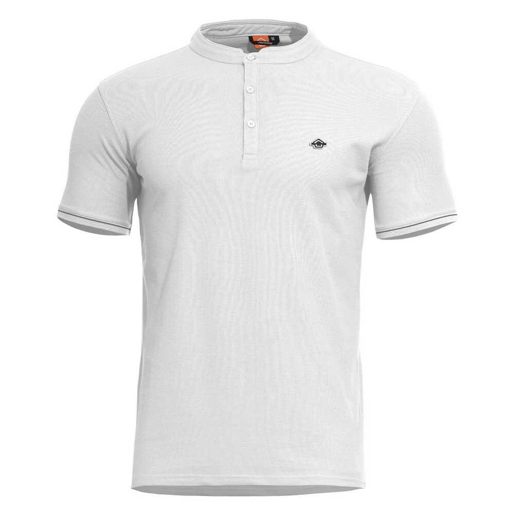 

Поло Pentagon Levantes Henley Stripes, белый