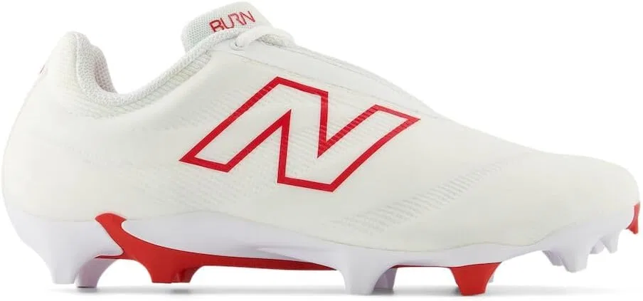 Кроссовки для лакросса New Balance Burnx4 унисекс, White Red — фото 3