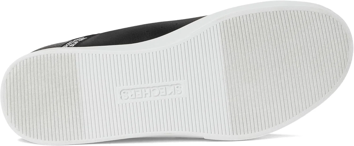 Мужские слипоны Skechers Eden Lx Strando Platform с возможностью снятия сандалий без помощи рук, Black White — фото 3