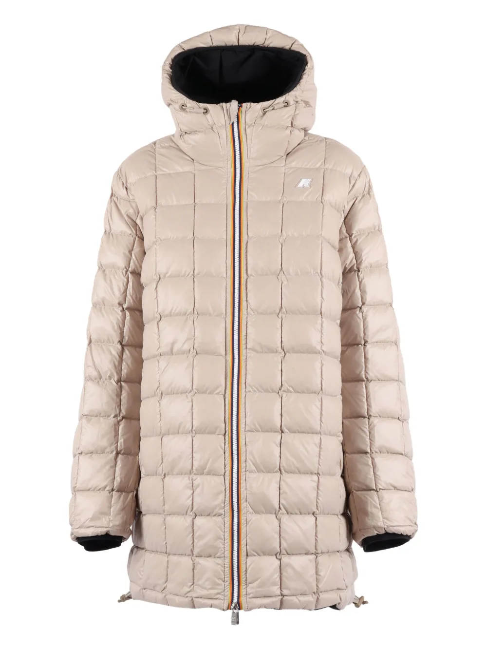 

Стеганая куртка с капюшоном K-Way, синий