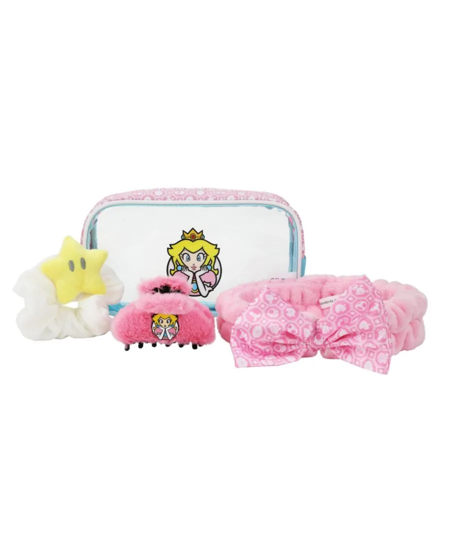SUPER MARIO Набор для ухода за собой Bros Princess Peach из 4 предметов