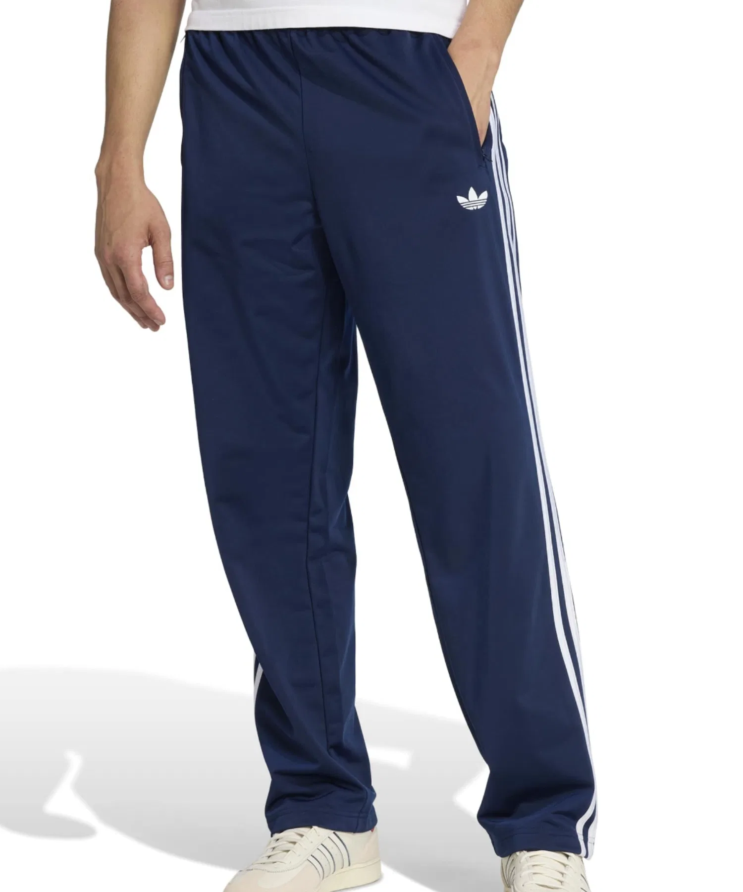 Мужские спортивные брюки adidas Firebird, тёмно-синие — фото 2