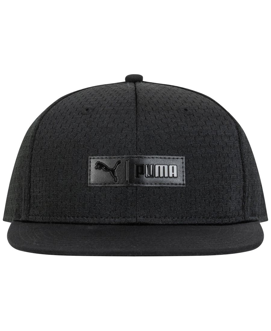 

Мужская кепка Jump с плоским козырьком и рельефной нашивкой Puma, Black
