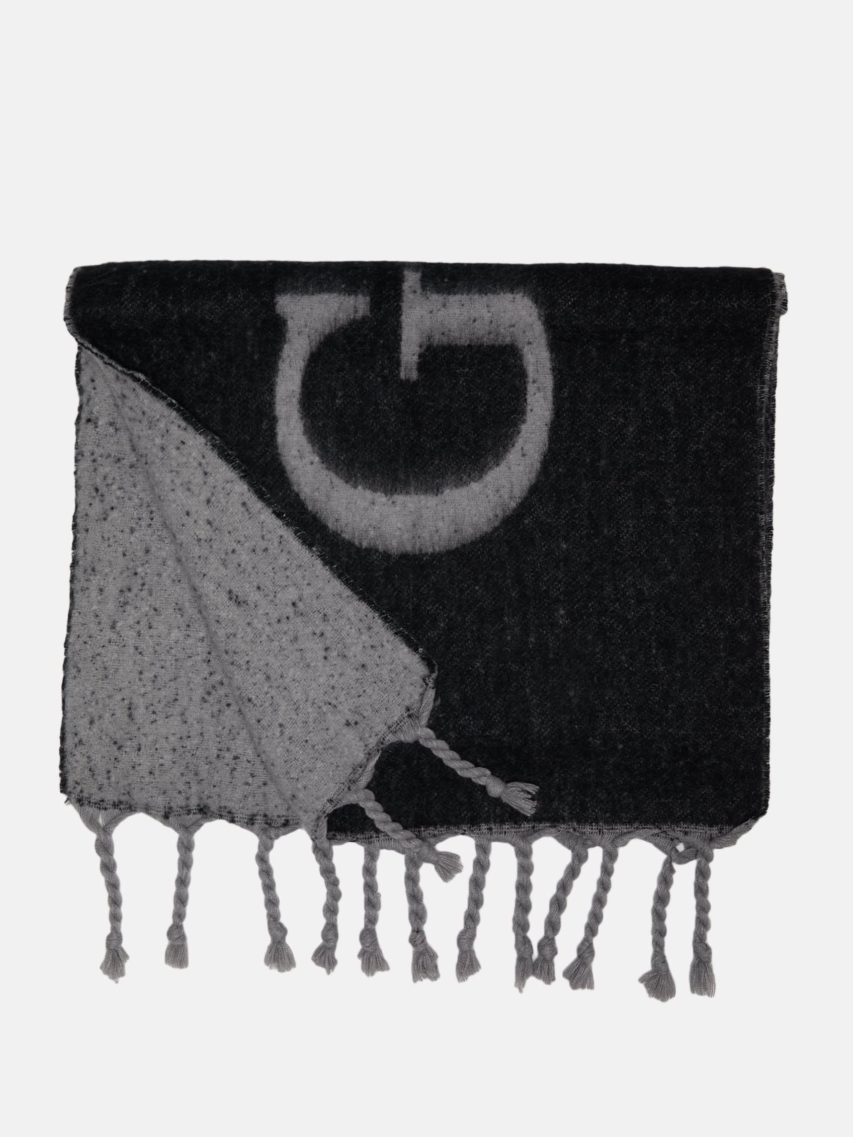 

Большой шарф Guess Factory, Black Snakeskin