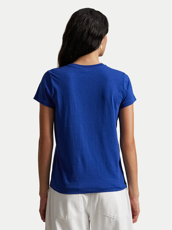 Футболка classic fit 211B14605007 Polo Ralph Lauren, синий — фото 3