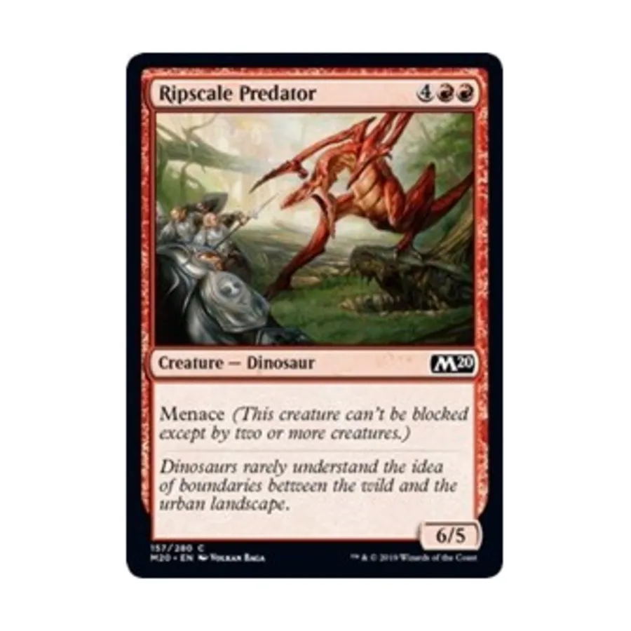 

CCG Хищник из чешуи чешуи (клавиша C), MTG - Core Set 2020