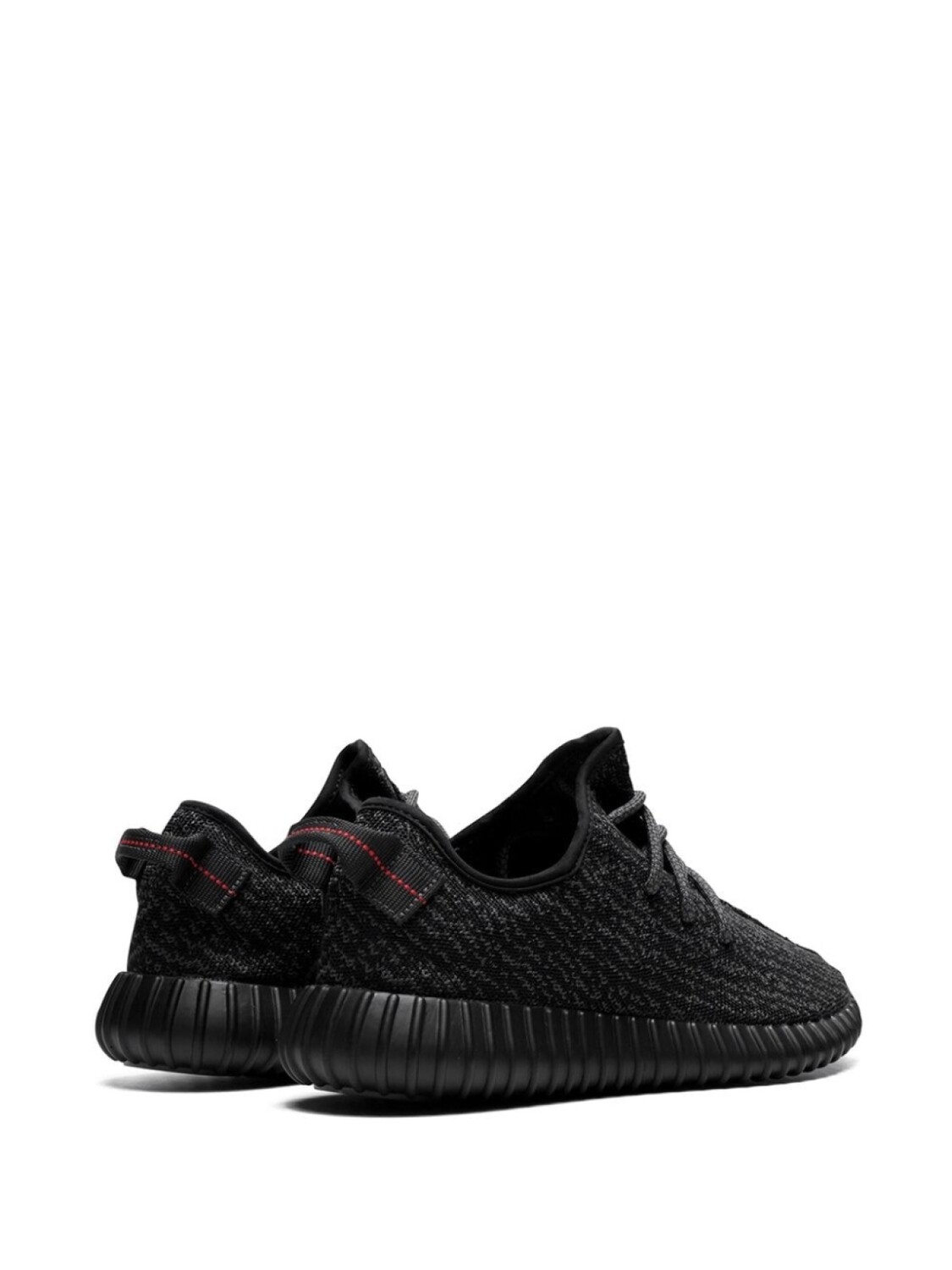 Кроссовки Yeezy Boost 350 Pirate Black adidas Yeezy, черный — фото 2