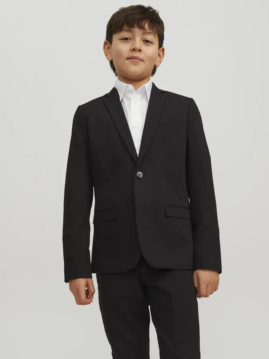 Детская куртка Jack & Jones "JPRSOLAR BLAZER NOOS JNR" Jack & Jones Junior, черный