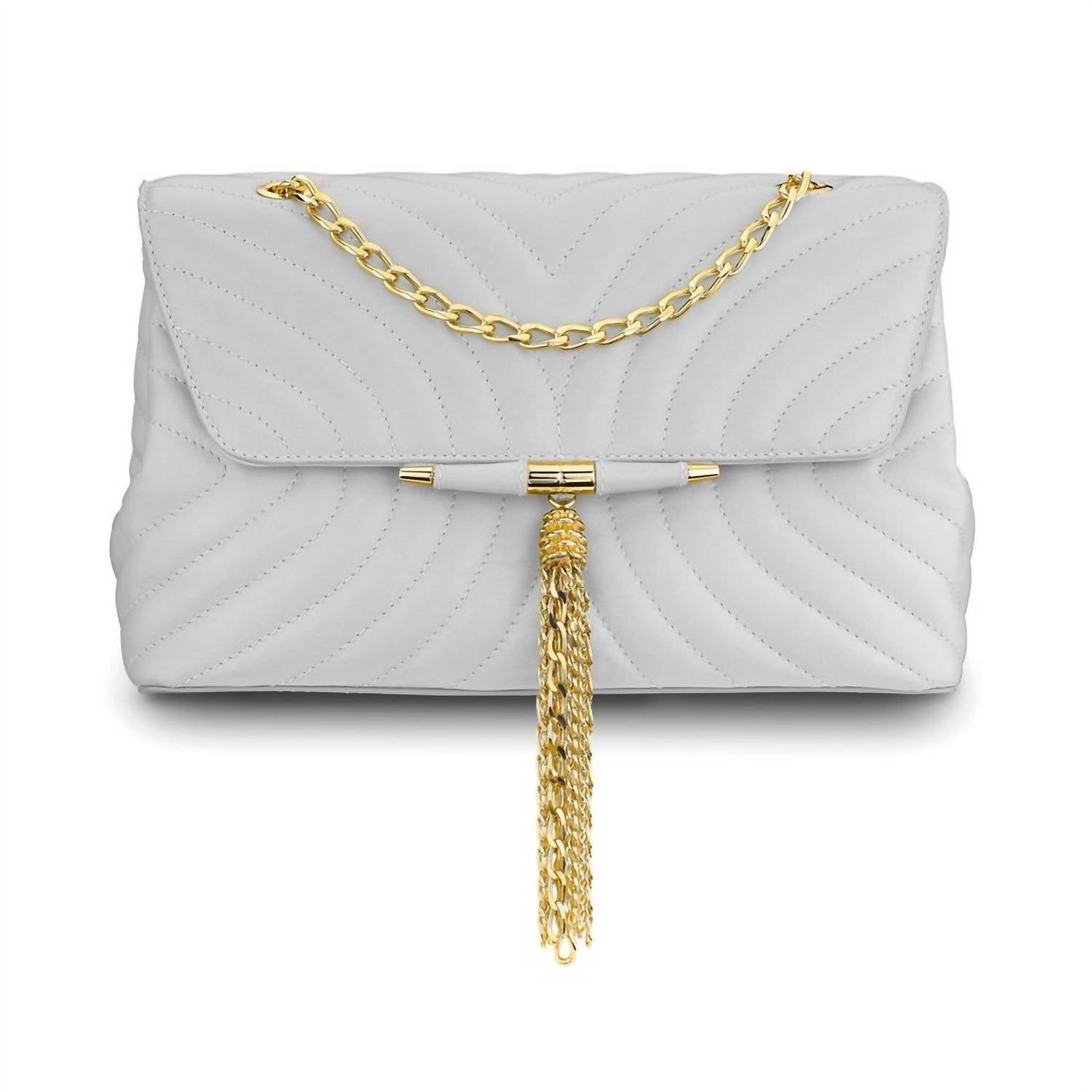 

Женская сумка через плечо Tiffany Classica среднего размера в цвете «серый коала» Tyler Ellis, Koala Grey