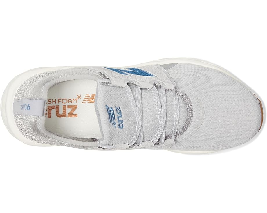 Кроссовки New Balance Fresh Foam X Cruz v3, цвет Raincloud/Shoreline Blue/Sea Salt — фото 2