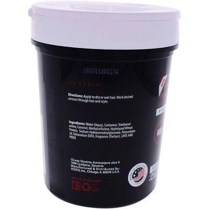 ECO Styler Black Professional Protein Styling Gel Jar Без запаха 946 мл — фото 2