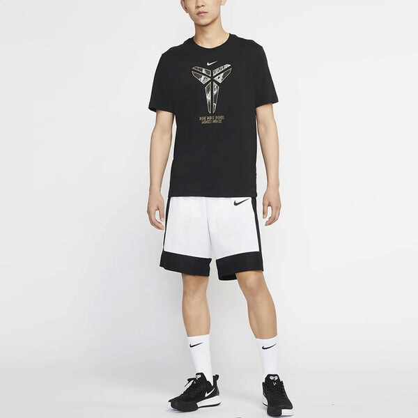 Футболка Nike Dri-FIT Kobe Logo Basketball Male Black, черный — фото 3