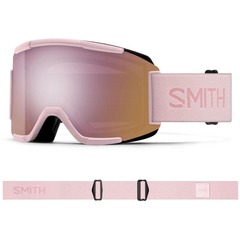 

Маска Squad Smith, Carnation Frame W/ Chromapop Everyday Rose Gold Mirror + Clear Lenses (M006683Qr99M5)