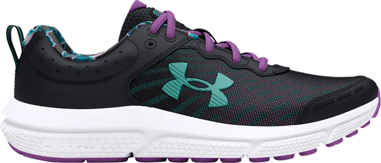 

Кроссовки Assert 10 Printed GS 'Black Provence Purple', черный