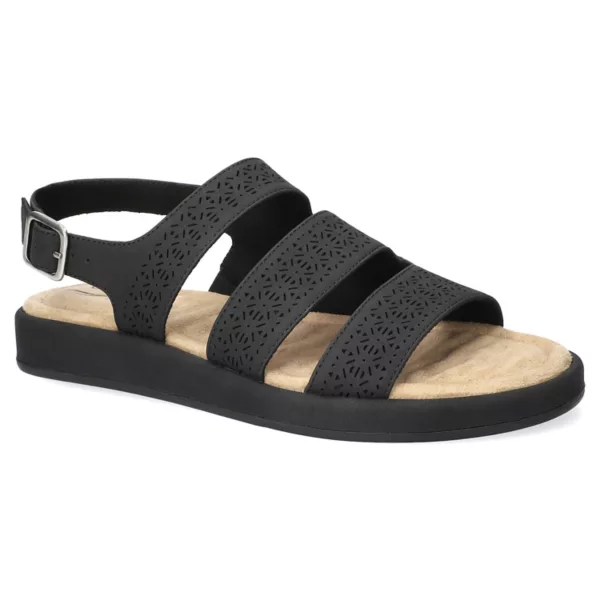 Женские сандалии Comfort platform на ремешке Easy Street, черный