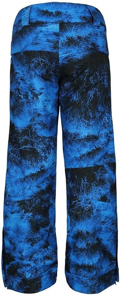 Лыжные брюки Obermeyer Boys Brisk Print, утепленные и водонепроницаемые, с системой продленного ношения, Night Vision — фото 2