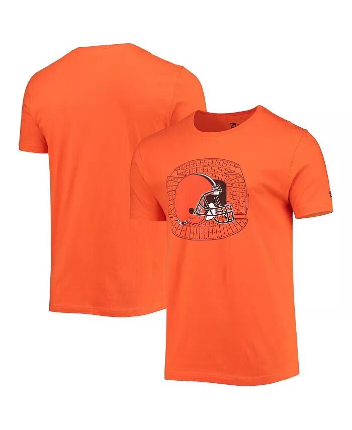 

Мужская оранжевая футболка Cleveland Browns Stadium New Era
