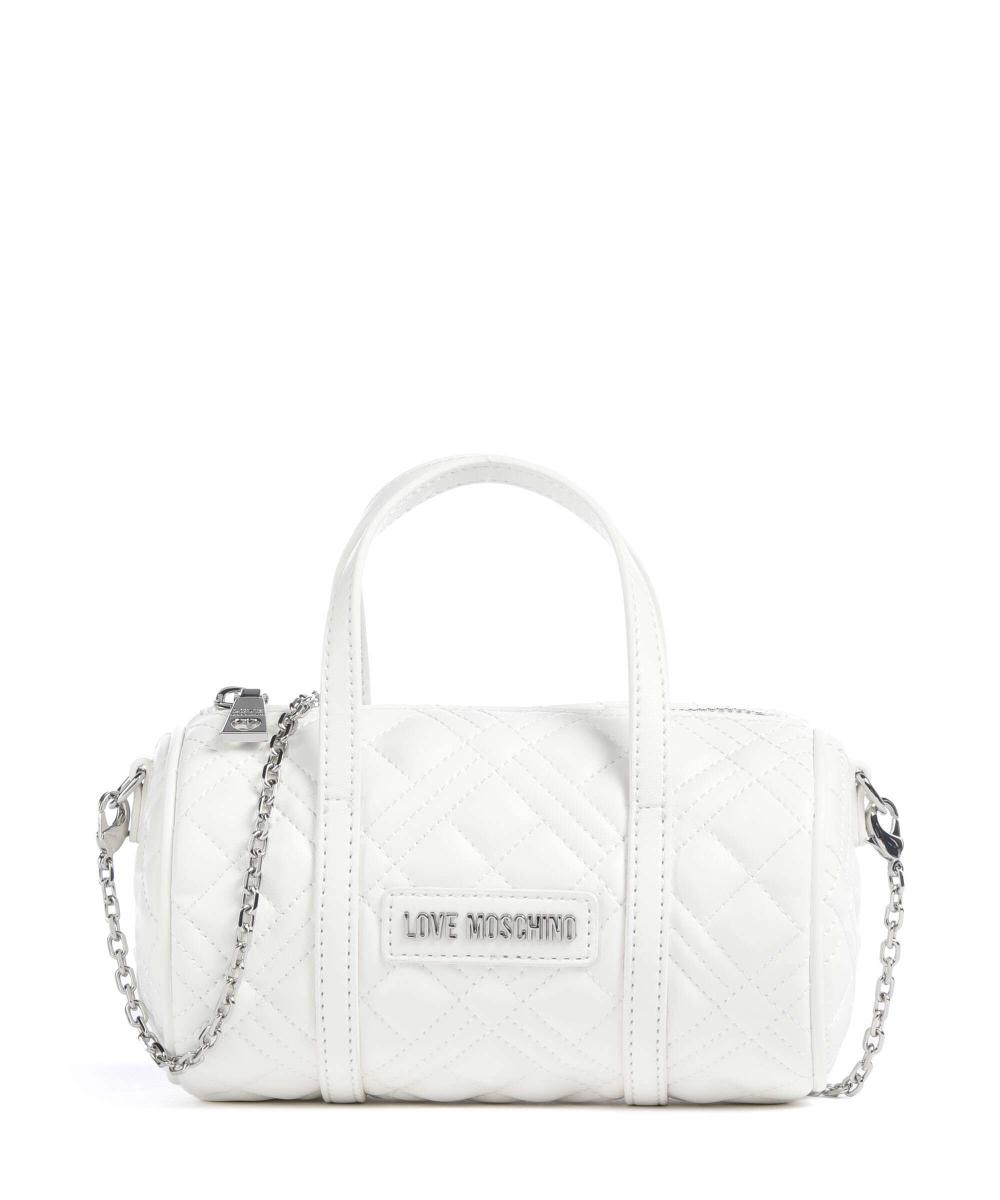 

Элегантная повседневная сумка через плечо из искусственной кожи Love Moschino, белый