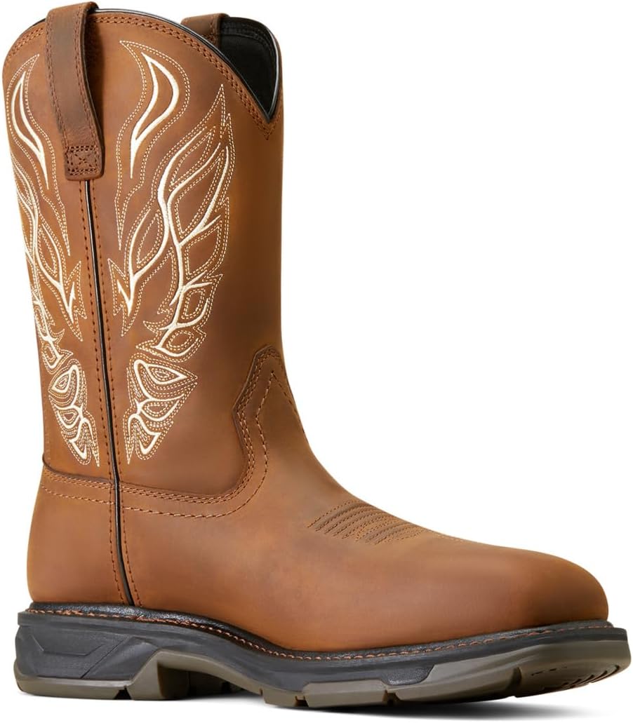 Мужские ботинки Ariat Workhog Xt Phoenix с защитным носком из углеродного волокна, коричневый — фото 3